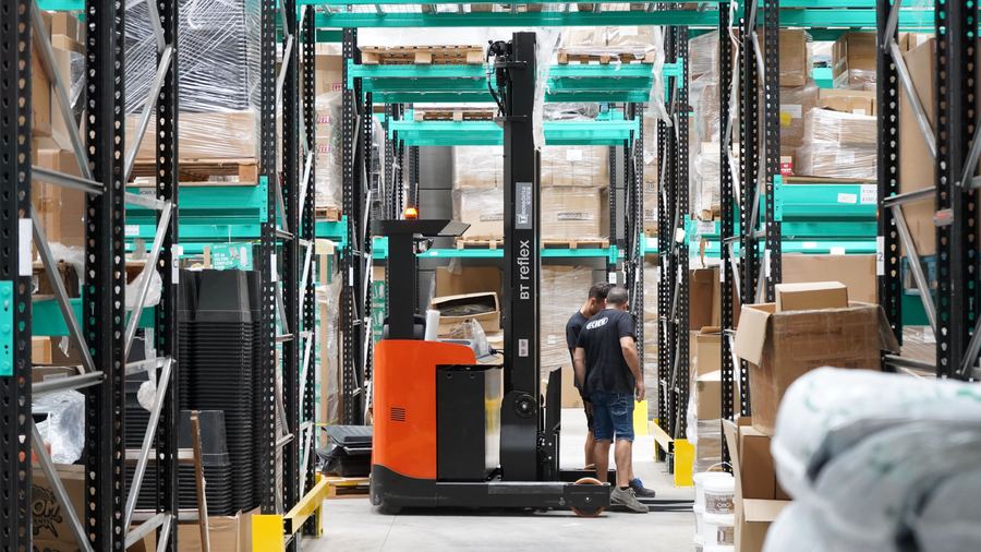 Warehouse logistics and shipping operations for sourced goods